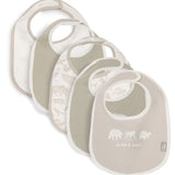 Jollein | Bib Waterproof Jersey - Animals (5pack)