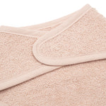 Jollein Bib Bandana Pale Pink close up snap buttons