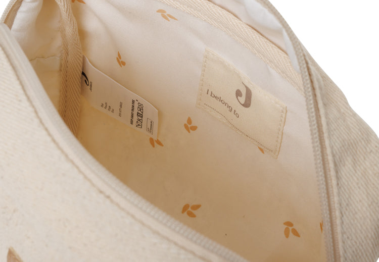 Jollein Pouch Twill - Natural inside