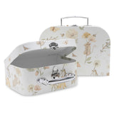 Jollein | Toys Suitcase - Dreamy Mouse (2pack) with 1 suitcase opened
