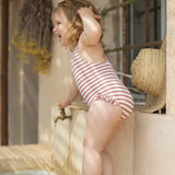 1+ In the family | Margherita Swimsuit - Apricot