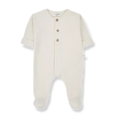 1+ In The Family | Charlot Newborn Onesie - Ivory