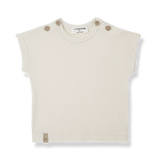 1+ In the family | Miles Top Short Sleeves - Ivory