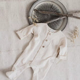 1+ In The Family | Charlot Newborn Onesie - Ivory