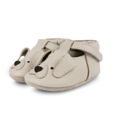 Donsje | Baby Shoes Spark Golden Retriever - Ivory Classic Leather