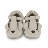 Donsje | Baby Shoes Spark Golden Retriever - Ivory Classic Leather
