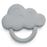 Jollein teething ring cloud in storm grey color