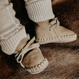 Donsje | Baby Shoes Pina Classic Booties - Truffle Nubuck