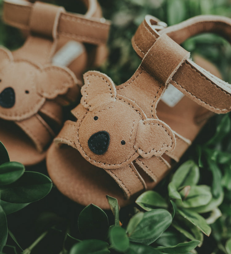 Donsje | Baby Shoes Diedan Koala - Truffle Nubuck