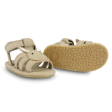 Donsje | Baby Shoes Diedan Bunny- Taupe Nubuck