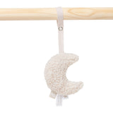 Jollein baby gym toys moon nougat close up