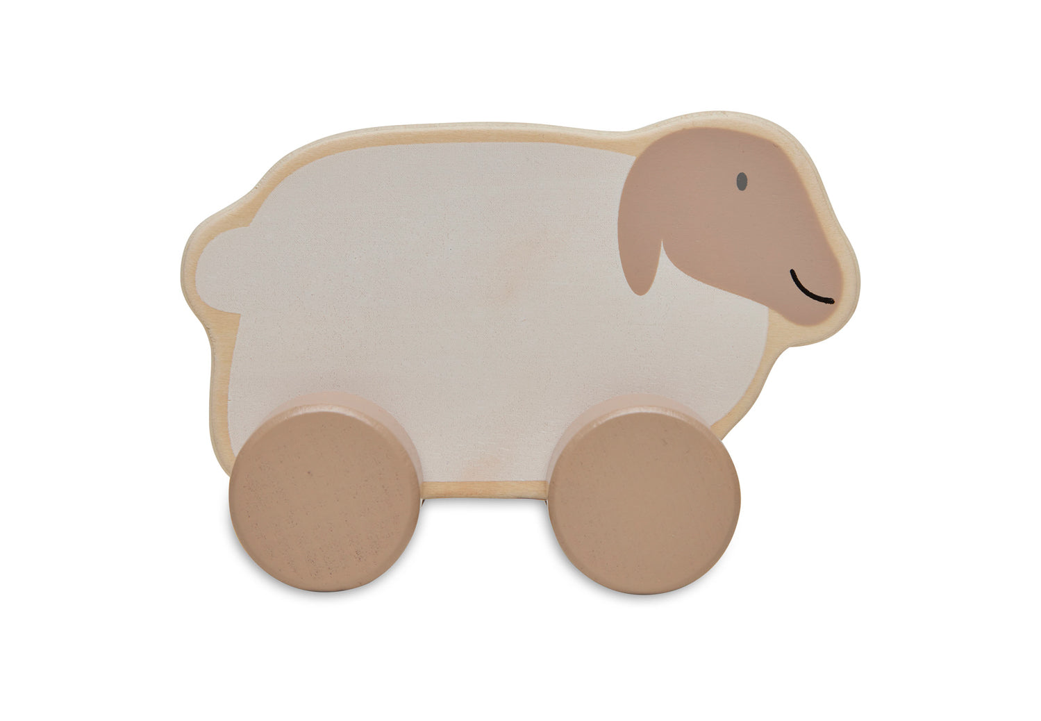 Jollein wooden toy car lamb