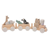Jollein | Wooden Toy Train - Jungle