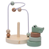Jollein | Wooden Bead Maze - Croco
