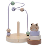 Jollein | Wooden Bead Maze - Cheetah