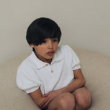 Two You Label | Knitted Polo Richie - White