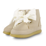 Donsje | Toddler Shoes Wisi Organza - Taupe Nubuck