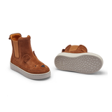 Donsje | Toddler Shoes Thamo Boots Bear - Cognac Suede