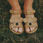 Donsje | Kids Shoes Dhalo Koala - Truffle Leather