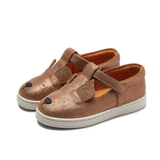 Donsje | Kids Shoes Esterre Bear - Bronze Metallic Leather