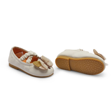 Donsje | Kids Shoes Mileni Ballerinas - Cream Sheep Leather