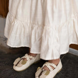 Donsje | Kids Shoes Mileni Ballerinas - Cream Sheep Leather