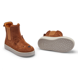 Donsje | Kids Shoes Thato Boots Bear - Cognac Suede
