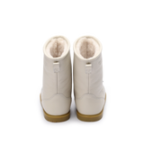 Donsje | Kids Shoes Wadudu Classic Boots Panda - Off White Leather