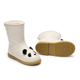 Donsje | Kids Shoes Wadudu Classic Boots Panda - Off White Leather