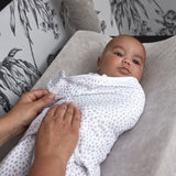 Meyco Swaddle Cheetah Light Grey