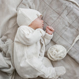 1+ In the family | Gaetan Newborn Onesie - Ecru