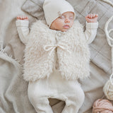 1+ In the family | Gaetan Newborn Onesie - Ecru