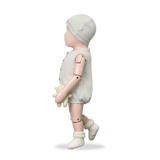 1+ In The Family | Gio Baby Beanie - Pale Aqua