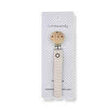 1+ In The Family | Aina Pacifier Clip - Nude