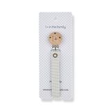 1+ In The Family | Aina Pacifier Clip - Pale Aqua