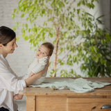 1+ In The Family | Aina Pacifier Clip - Pale Aqua