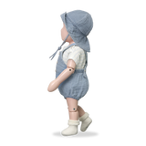 1+ In The Family | Tomaso Top Short Sleeves - Misty Blue