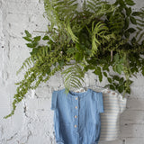 1+ In The Family | Tomaso Top Short Sleeves - Misty Blue