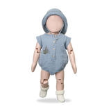 1+ In The Family | Carlo Romper - Denim