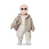 1+ In The Family | Ciro Onesie - Beige