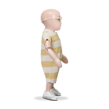 1+ In The Family | Marco Onesie - Peach