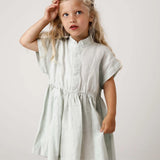 Donsje | Linen Dress Byzou - Mint Green