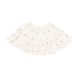 Donsje | Skirt Lindie Roses - Warm White