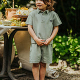 Donsje | Polo Shirt Wouti Olive - Desert Green