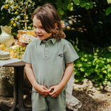 Donsje | Polo Shirt Wouti Olive - Desert Green