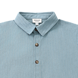 Donsje | Shirt Qrammie - Steel Blue Striped