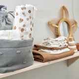 Meyco | Nursery Basket Knots - Gray