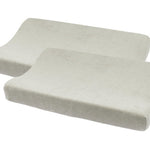 Meyco | Changing Pad Cover Terry Cloth - Light Grey (2pack)