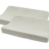 Meyco | Changing Pad Cover Terry Cloth - Light Grey (2pack)