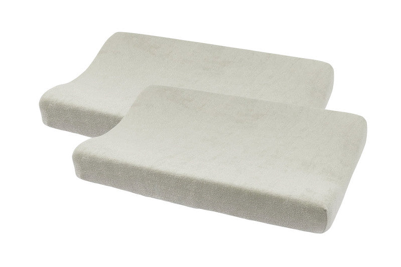 Meyco | Changing Pad Cover Terry Cloth - Light Grey (2pack)